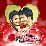 Cover Image of Download Valentine love photo frame  APK