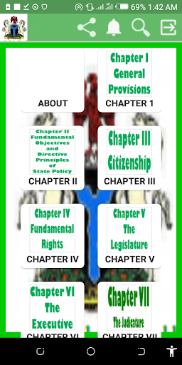 The Nigerian Constitution  1999 Amended