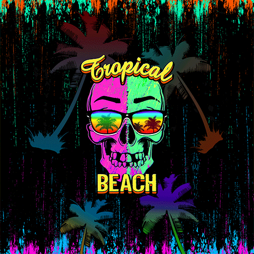 Colorful Skull - Wallpaper logo