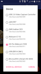 USB Camera - Connect EasyCap or USB WebCam Screenshot