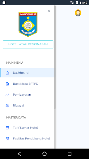 Android application SIJEMPOLJARI screenshort