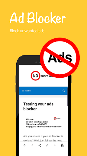 Banana Browser: Adblock, Secur Screen 2