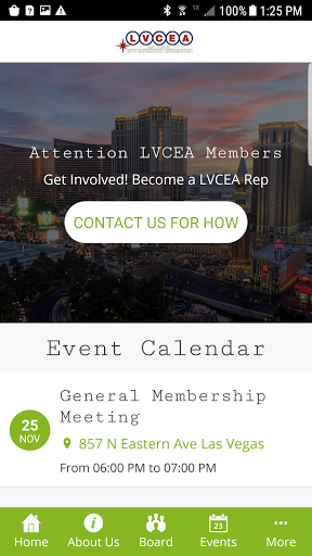 Las Vegas City Employees Assn. Screen 2
