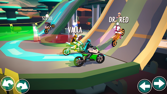 Gravity Rider: Extreme Balance Space Bike Racing Screenshot