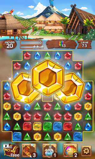 Sea of Jewels : Aloha ! Match3 puzzle 1.0.3 screenshots 6