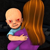 The Scary Baby In Horror House