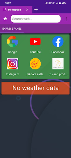 Android application Baba Browser screenshort