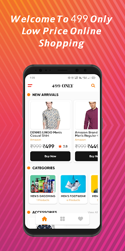 Online Shopping Low Price App Screen 2