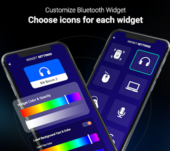 Bluetooth Widget/Battery Level