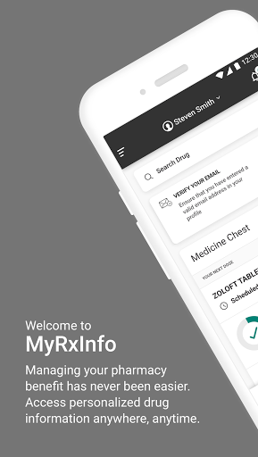 Android application My Rx Info screenshort
