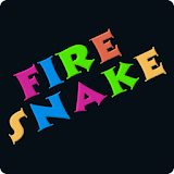 fire snake icon