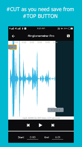 Ringtone Maker Pro Screenshot 4 - AppWisp.com