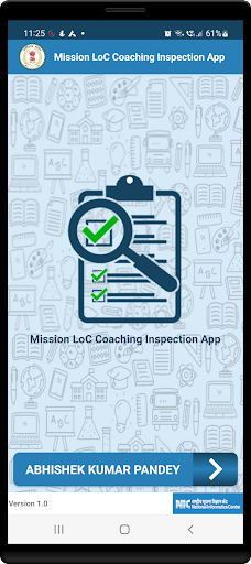 Android application CGCOACHING INSPECTION screenshort