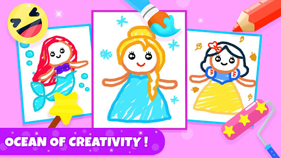 Kids Drawing  and Coloring Games 1.0 APK screenshots 5