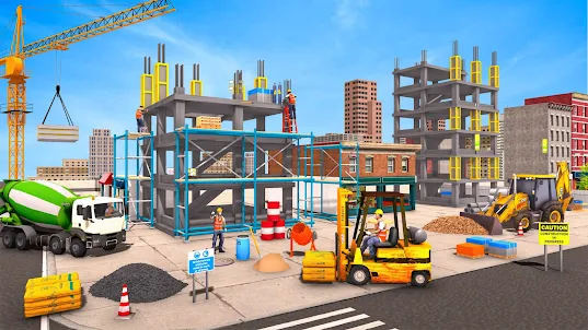 Real JCB Construction Game 3D