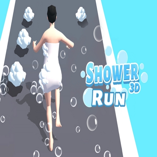 Running shower. Shower game.