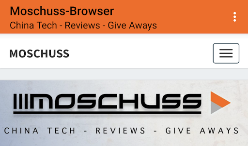 Android application Moschuss - Browser screenshort