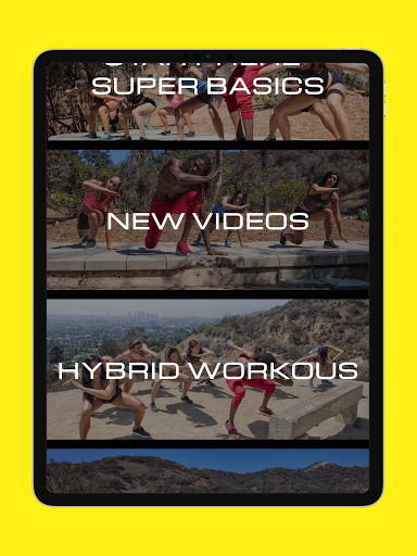 Screenshot of Fit Arts Anywhere
