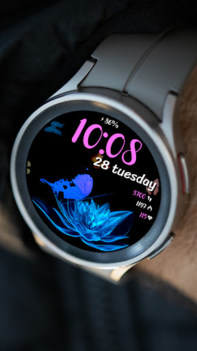 Butterfly 1 Animated Watchface