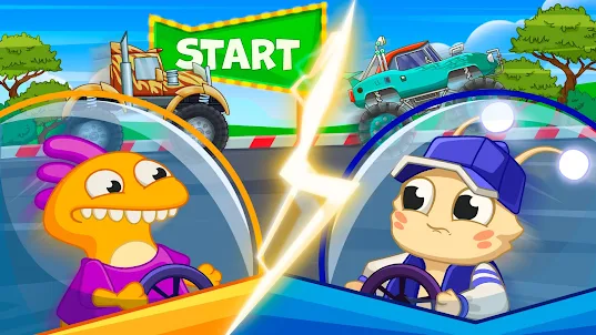 MonMon & Ziz: แข่งรถสำหรับเด็ก