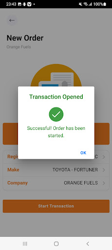 Orange fuels - TruckStop Screen 3