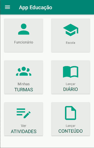 Android application App Educação screenshort
