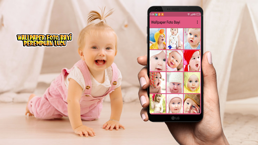 Android application Wallpaper Foto Bayi Lucu screenshort