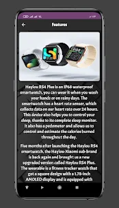 haylou RS4 plus watch Guide