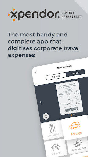 Android application Xpendor screenshort