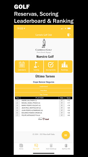 Carmelo Golf Screen 3