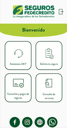 Android application Seguros screenshort