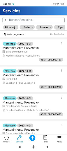 TINC CMMS IS Screen 3