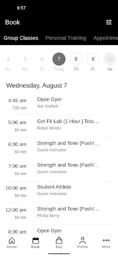 Athletic Form Screen 2