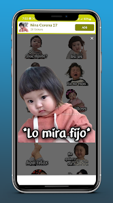 Screenshot 6 Nina Coreana Miran WASticker android