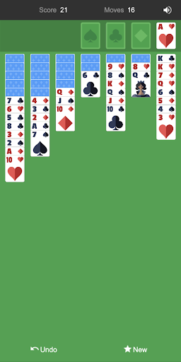 Yukon Solitaire Screen 3