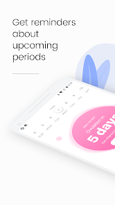 Screenshot 1 Minna-Calendario Menstrual Ovu android