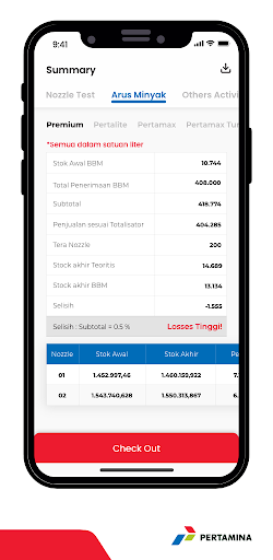TOGAS PERTAMINA Screen 3