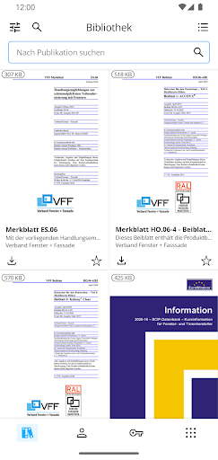 Android application VFF Wissen screenshort