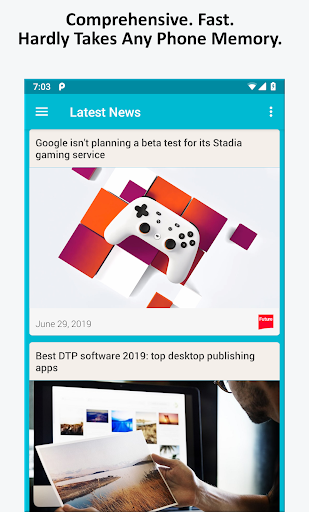 Android application Technology News screenshort