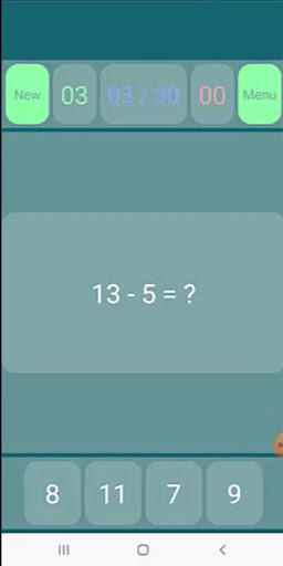 Math Kindergarten to 4th Grade Screen 3
