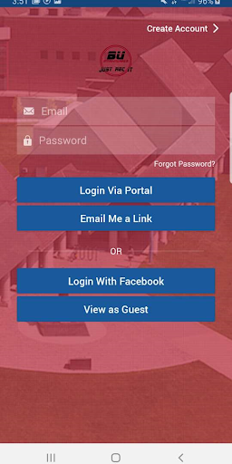 Android application BU Rec screenshort