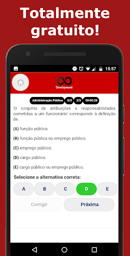 Simulado Concurso Advocacia Screen 2