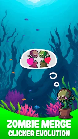 Game screenshot Zombie Merge Evolution Clicker mod apk