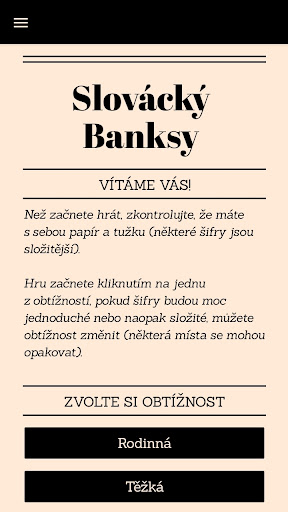 Šifrovačka Slovácký Banksy Screen 3