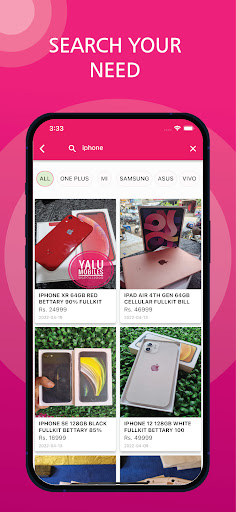 YALU MOBILES Screen 2