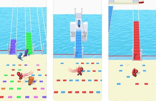 Android application Bridge Walk Race - Stair Run screenshort