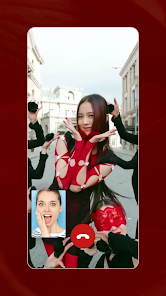 Captura de Pantalla 4 Jisoo Flower Video Call android