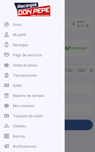 Recargas Don Pepe Screen 2