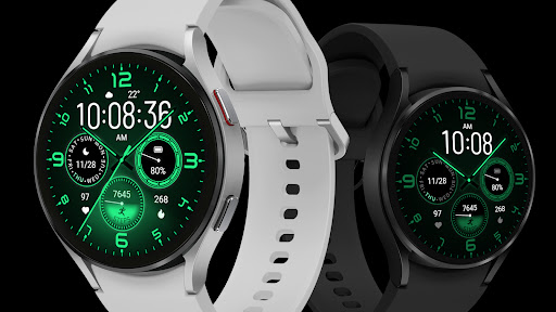 Green Firefly Quartz Wear OS Screenshot 4 - AppWisp.com