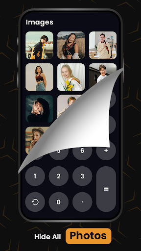 Calculator Lock Photo Vault Screen 2